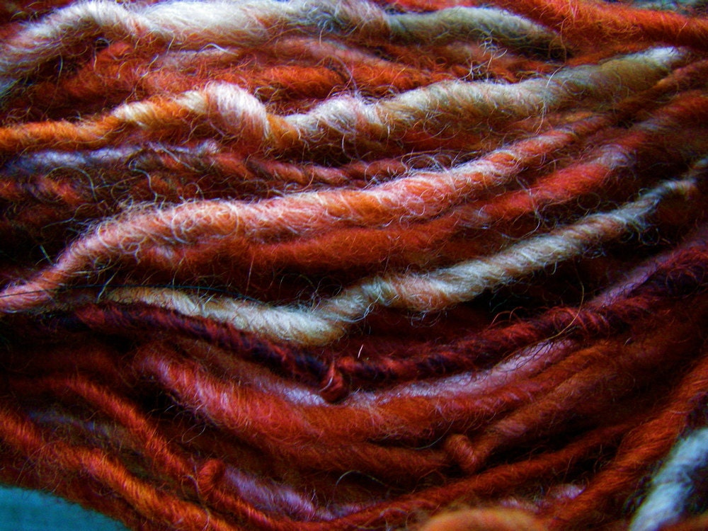 Handspun Worsted Weight Wool Yarn by KnoxFarmFiber