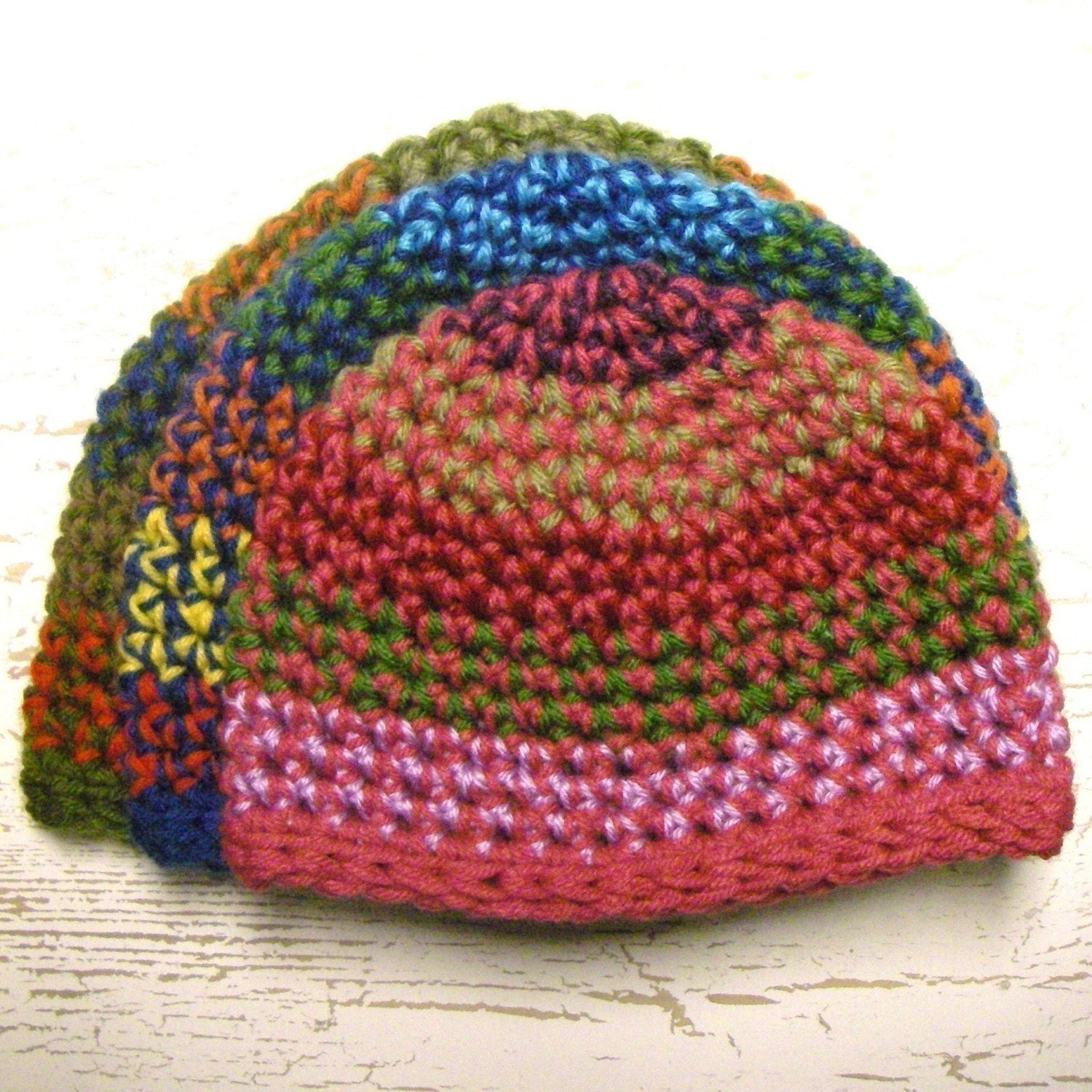 Instant Download - Crochet Pattern - Jordan Hat (Baby-Adult)