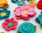 Instant Download - Crochet Patterns - Flower Shower Crochet Patterns