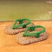 Instant Download - Crochet Pattern - Jute Sunshine Sandal (Newborn to 2 yrs.)