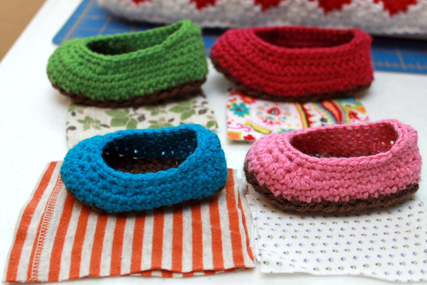Instant Download - Crochet Pattern - Popeye Booties (Newborn - 1 yr.)