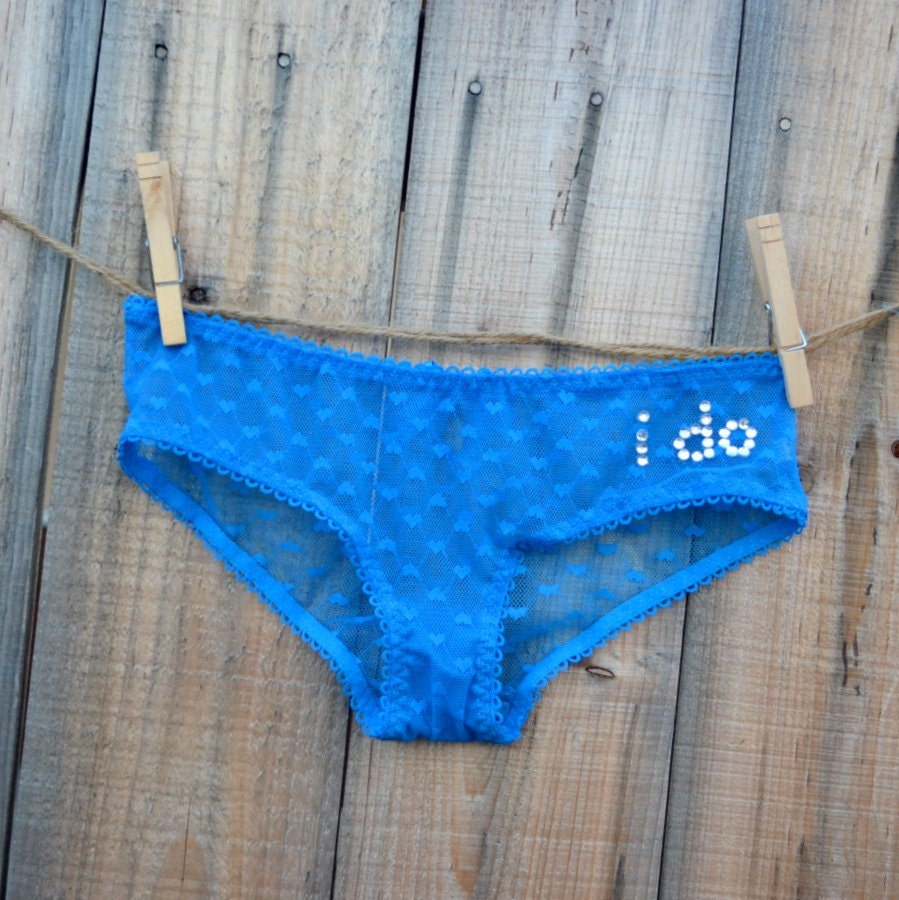 HE has my heart BRIDAL i do undie with rhinestones size small - SHIPS in 24 hours - last one
