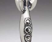 Silver Rocket Charm Pendant