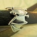 Silver Classic Bat Ring