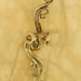 Bronze French Twist Ear Cuff