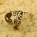 Bronze Arabesque Ear Cuff