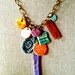 SALE: cluster necklace - bright
