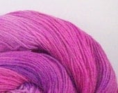 Merino sock yarn - NEW Sock82Me 8 ply in Hot Fuchsia