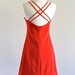 Red Cage Babydoll Bandage Mini Cocktail Prom Club Party Rocker Dress . ML . large . D150