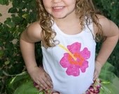 Hula Girl Tank Top--Also available in long and short sleeve and bodysuit styles