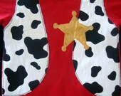 Woody Inspired Sheriff Shirt--available in short or long sleeves shirt styles