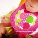 Raspberry Sorbet Birthday Bib
