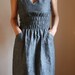 indigo denim fiji dress