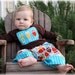 Boys Outfit - Boys Owl Outfit- Shirt and Pant Set - Boys Pant outfit - Toddler - Baby - Boy