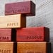 Set of 10 Natural Hardwood Building Blocks 'Namesake'