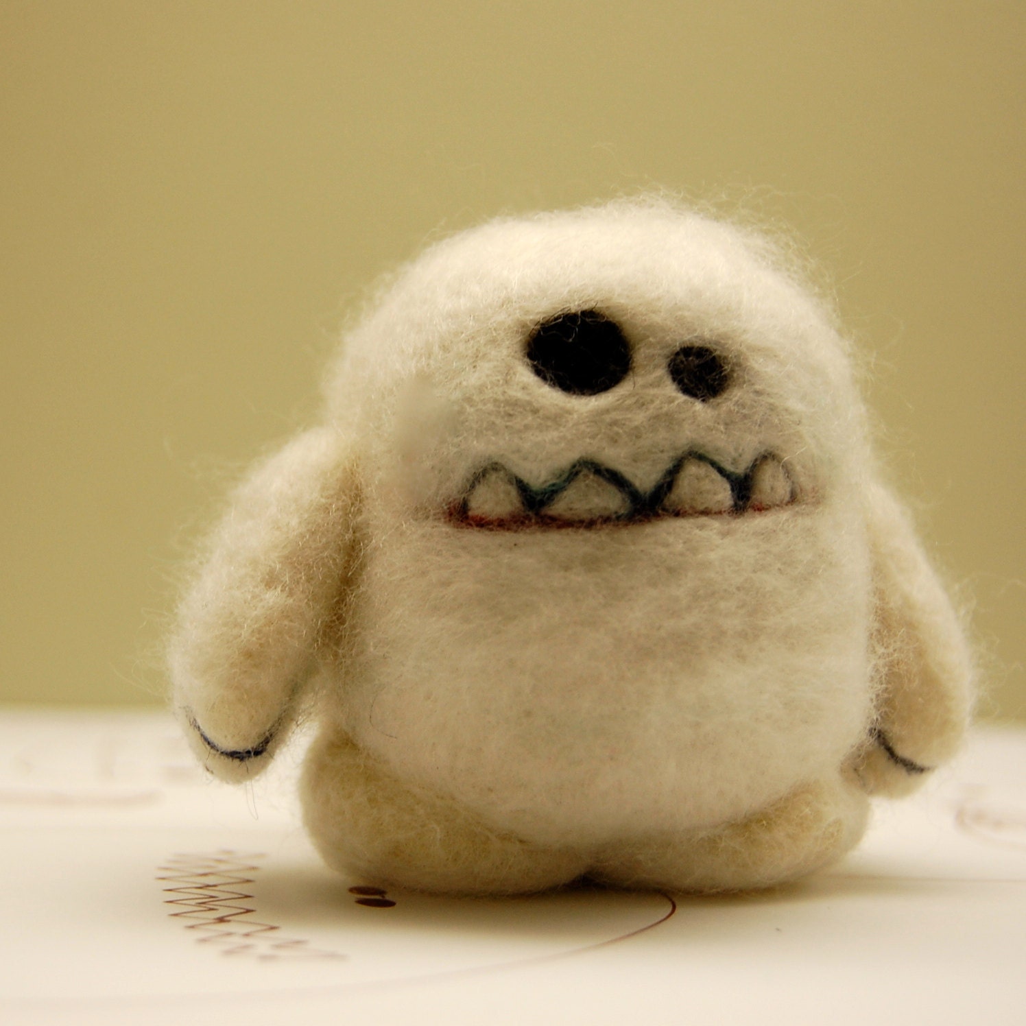 Deluxe Cashmere Yeti Egg WOOLY Made to Order