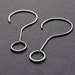 Earrings. Punctuation Collection. Question Mark. Spelling, Word, Geek Style Modern Simple Sterling Silver. By Epheriell on Etsy.