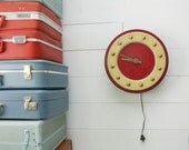 Beauty shop clock