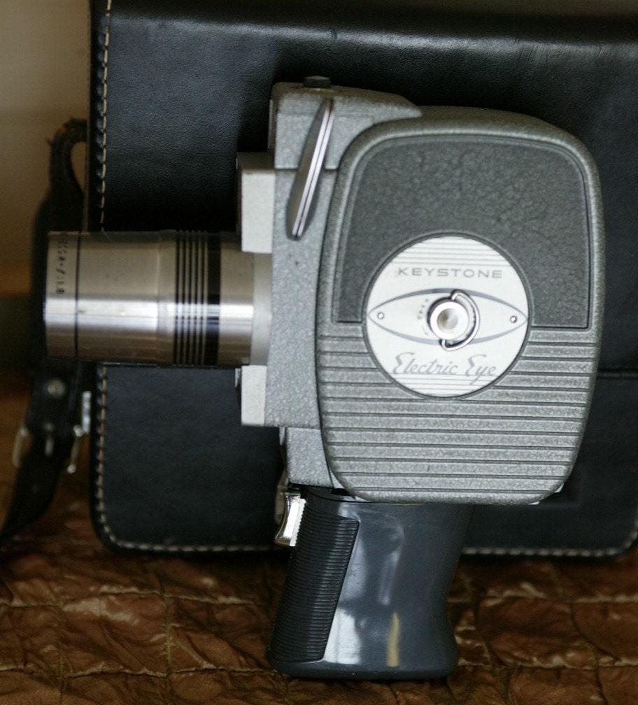 Keystone Electric Eye 8mm Movie Camera by johnnyvintage on Etsy