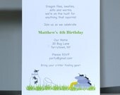 Bug Hunt Birthday Party Invitations . Bug Invitations . Insect Invitations . Birthday Invitations . Science Invitations - Our Little Bug