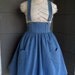 Denim Heart Pocket Overalls Jumper - CUSTOM - Your Size