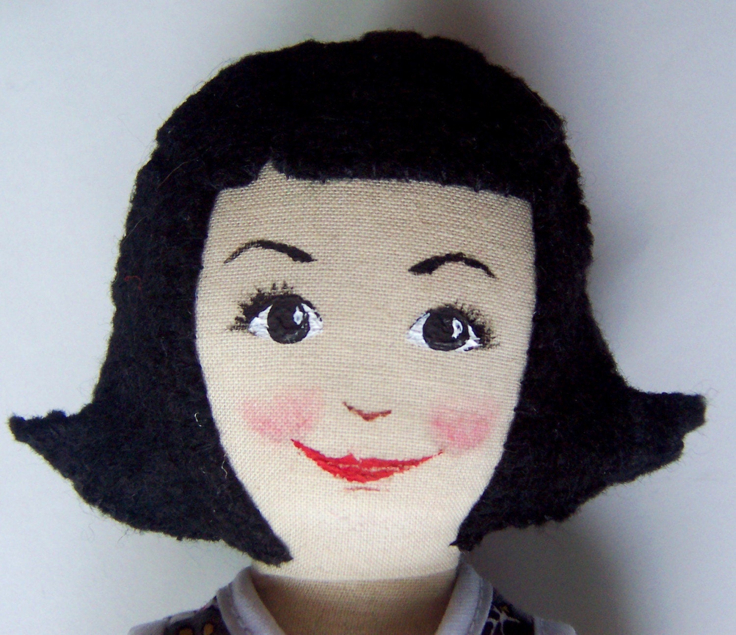 RESERVED for dbhblue - Amelie Poulain Doll, With Garden Gnome