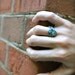 PEACOCK Stacking Rings - Sterling Silver (set of 5). YOUR SIZE.