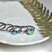 PEACOCK Stacking Rings - Sterling Silver (set of 5). YOUR SIZE.