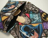 2pc Batman and Joker Reusable Sandwich and Snack Bag
