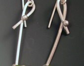 Peridot Sterling Silver Dangle Earrings