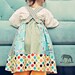 Sugar and Spice Knot Dress.....Made to Order in Girls sizes 3 months, 12 months, 2 toddler, 3t,4t,5,
