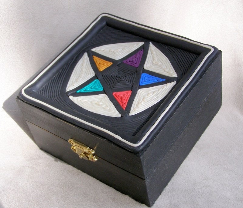 Electric Elemental Pentacle Box