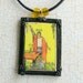 Tarot Magician Polymer Clay Uni-sex Pendant Necklace