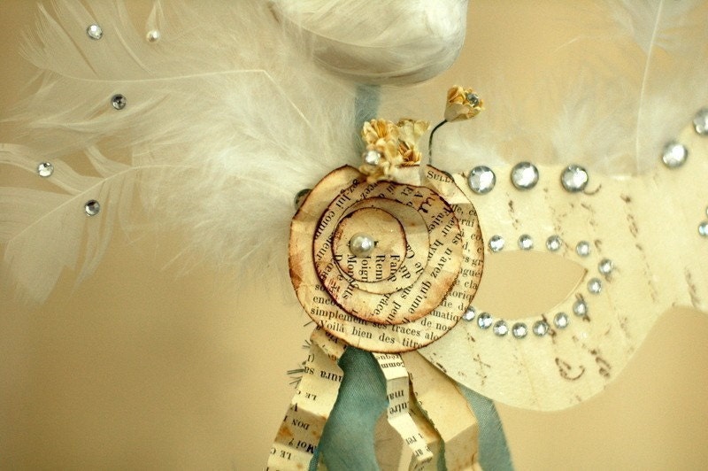 Marie Antoinette French Inspired Party Mask