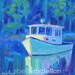 Lobster Boat - Original Painting - 6x6