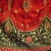 VINTAGE INDIAN EMBROIDERED SKIRT PAISLEY WITH MIRRORS