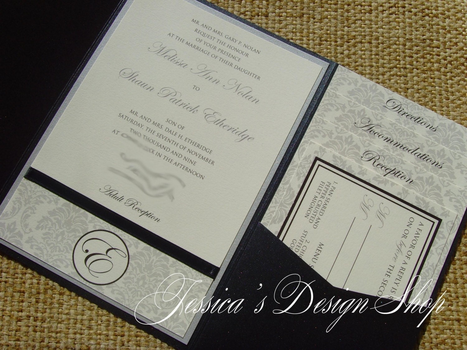 The Melissa Invitation Suite