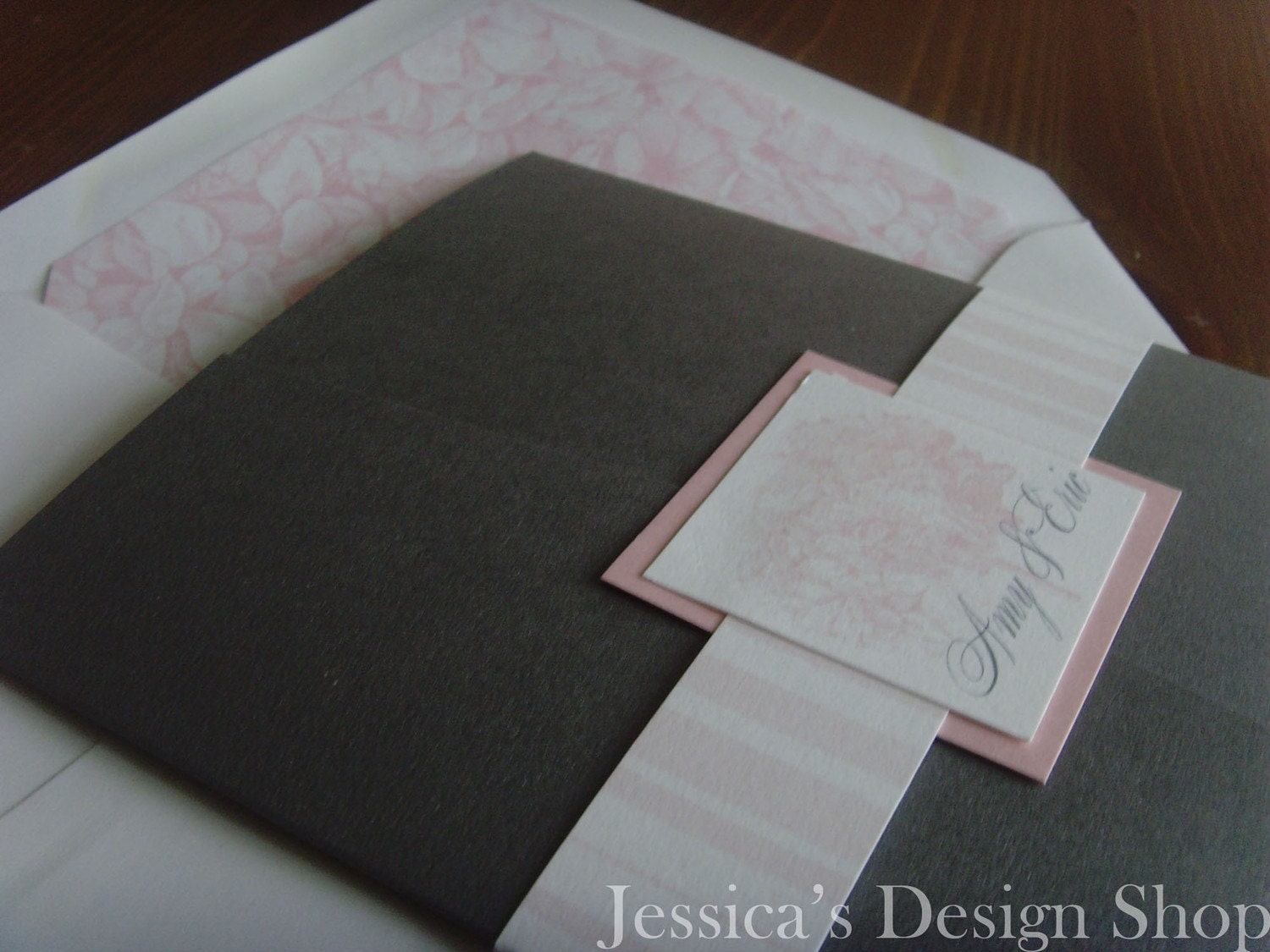 Newport Pocketfold Invitation