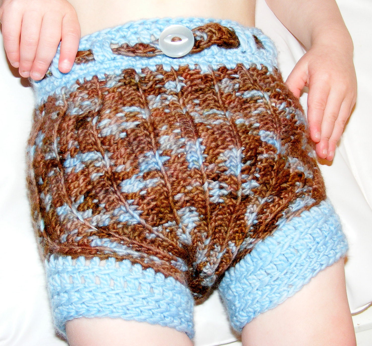 Wool Soaker Crochet Pattern PDF - Cloth Diapers - Cloth Nappies - Permission to Sell Finished Items