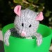 2 Tiny Mice patterns - INSTANT DOWNLOAD PDF Knitting Pattern