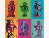Colorbots - Complete Set of 6 Posters