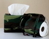Military style bath accessory set