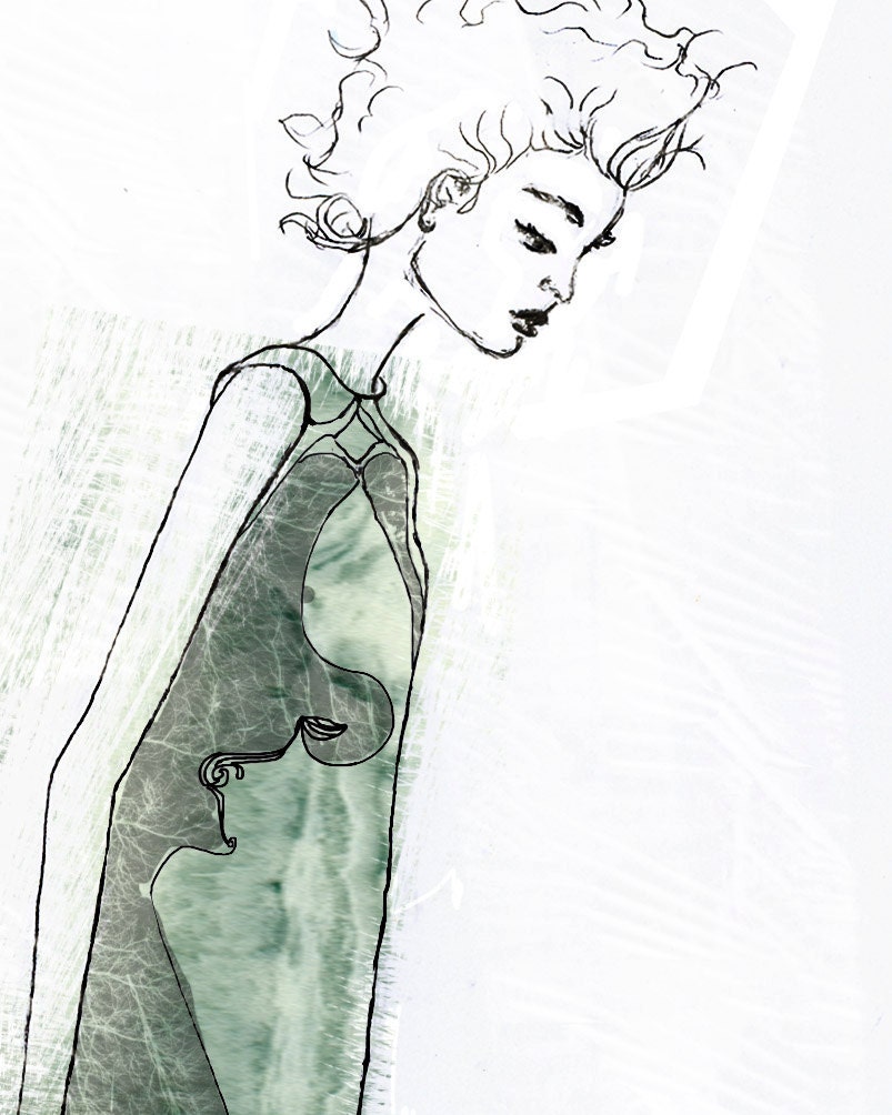 Limited Edition Illustration ---"Blank Page"