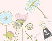 Limited Edition Illustration --- Magical Garden