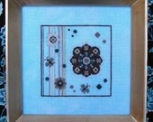 M Designs Floral Fun I Cross Stitch Chart