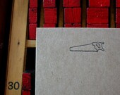 SAWS letterpress note cards