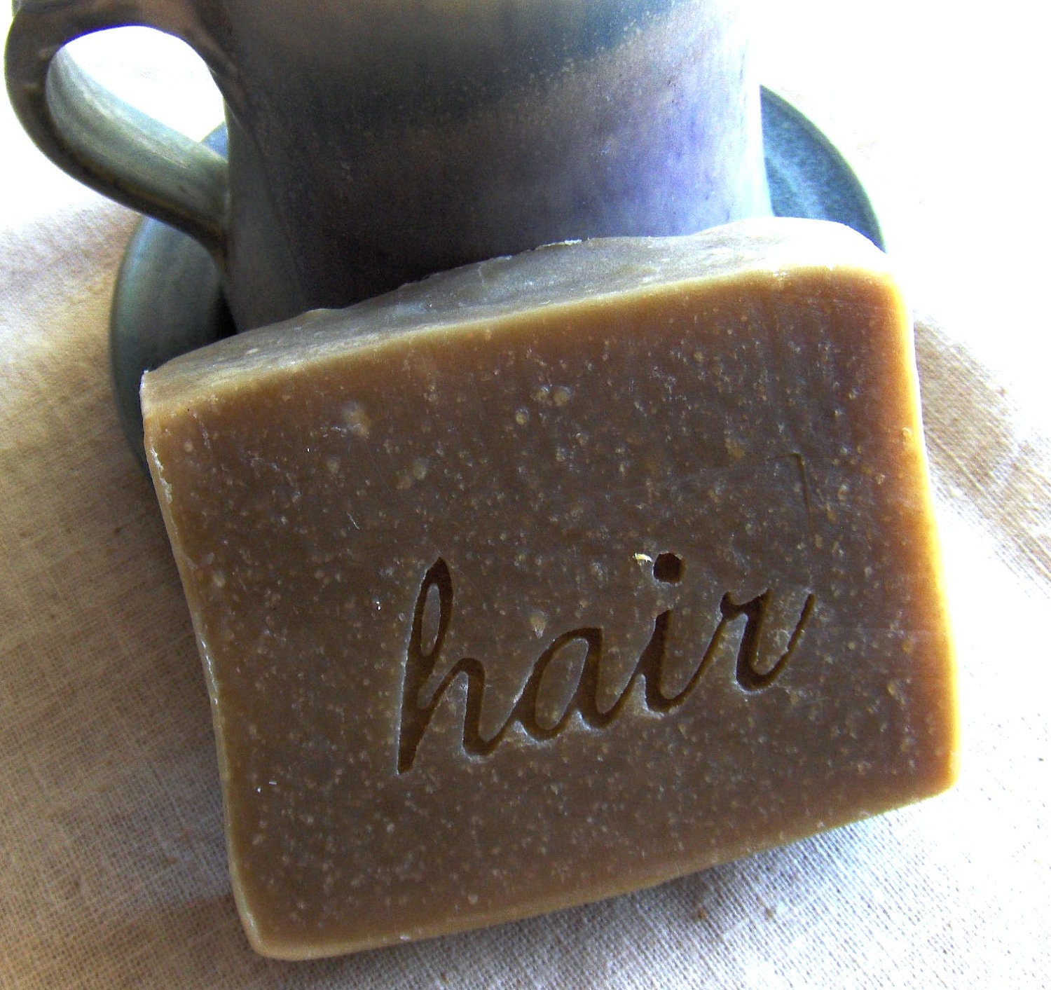 Coffee Butter Shampoo Bar with Jojoba - Small Travel Bar