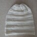 White Chunky  Wool Hat
