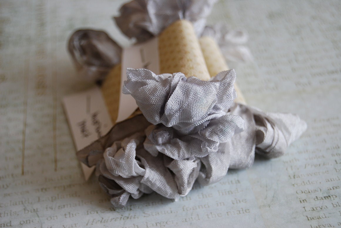 Crinkled Ribbon-Morning Mist