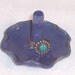 Ceramic Ring Holder Stoneware Grape Purple Handmade Wheel Thrown Stoneware Ceramics Pottery